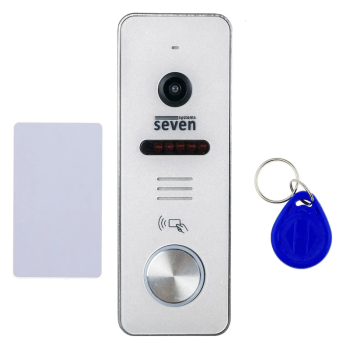 Вызывная панель для домофона SEVEN CP-7504F RFID white 